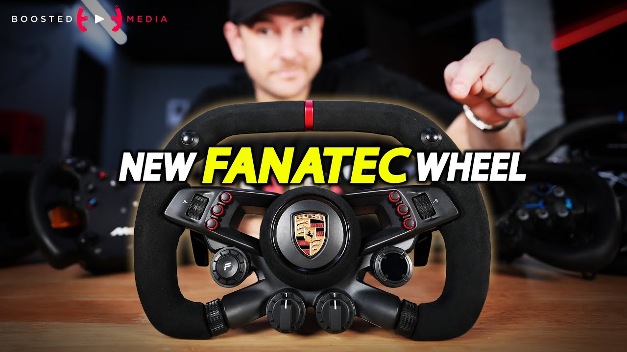 ОБЗОР - НОВЫЙ руль Fanatec Porsche Vision GT!
