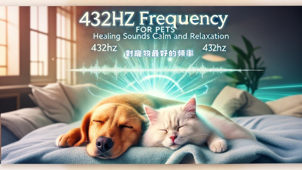 [寵物音樂] 432Hz 寵物療癒頻率 | 舒壓放鬆音樂