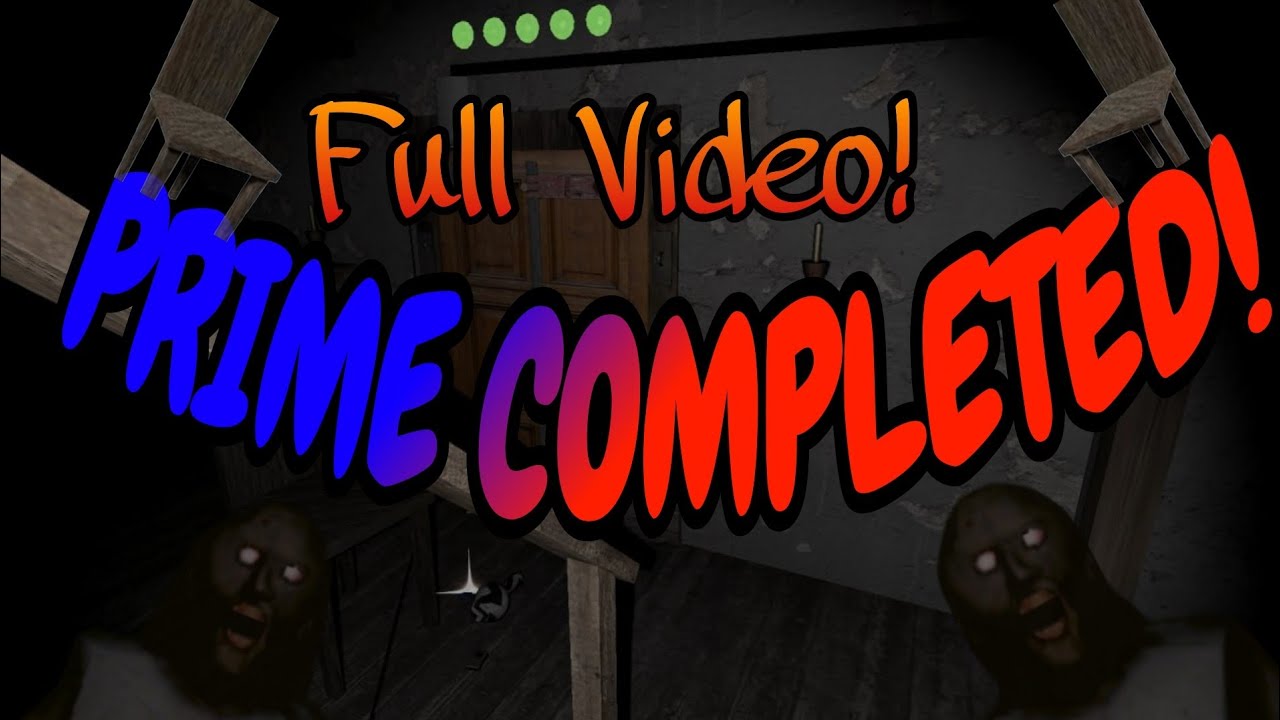 Granny PRIME PC VERIFIED! Я ПРОШЕЛ САМУЮ ПРОДУМАННУЮ СЛОЖНОСТЬ! // Granny PRIME MODE PC COMPLETED!!!