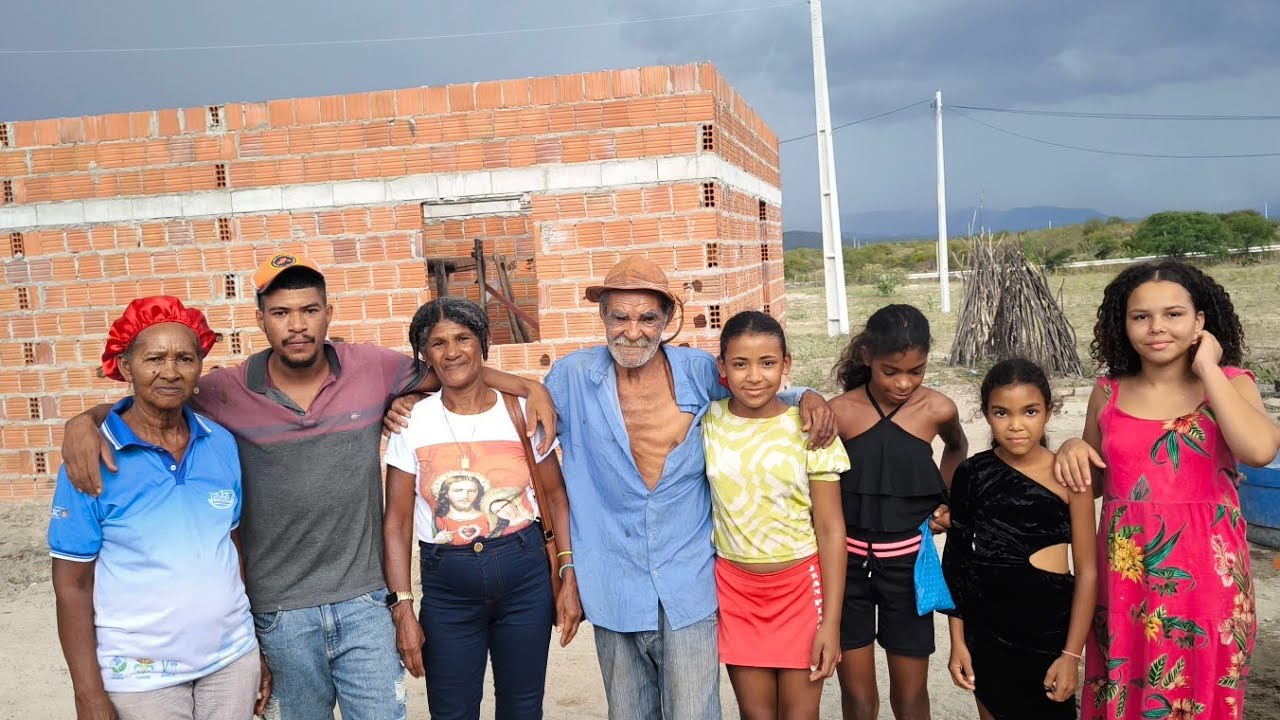 VIAJAMOS COM DONA KINOR E FAMÍLIA VEJA BATE PAPO E ALMOÇO NO SERTÃO COM SEU AFONSO E DONA ONORINDA.