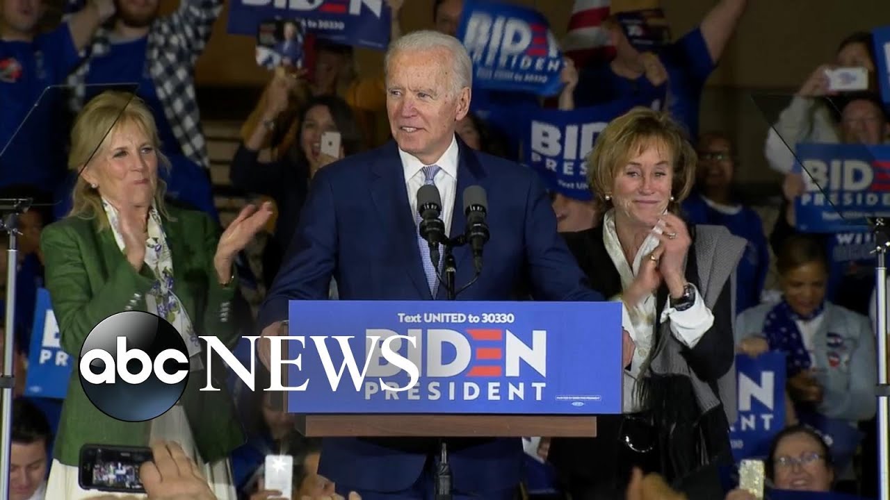 Biden speaks to supporters at Super Tuesday rally l ABC News