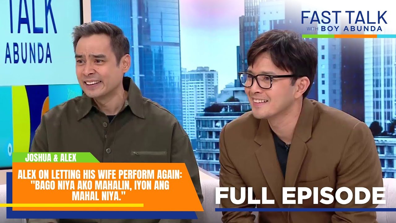 Fast Talk with Boy Abunda: The ever-supportive SexBomb husbands, Joshua and Alex! (Full Episode 808)