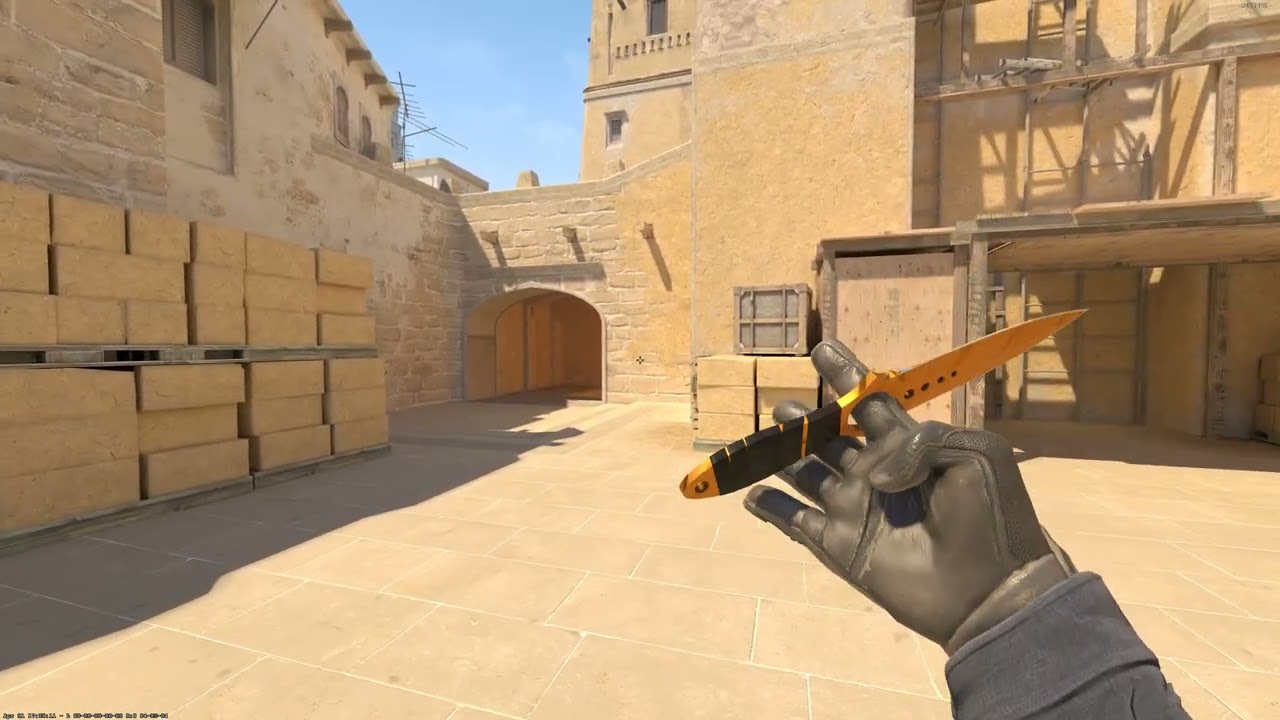 Skeleton Knife - Tiger Tooth FN 0.008 float
