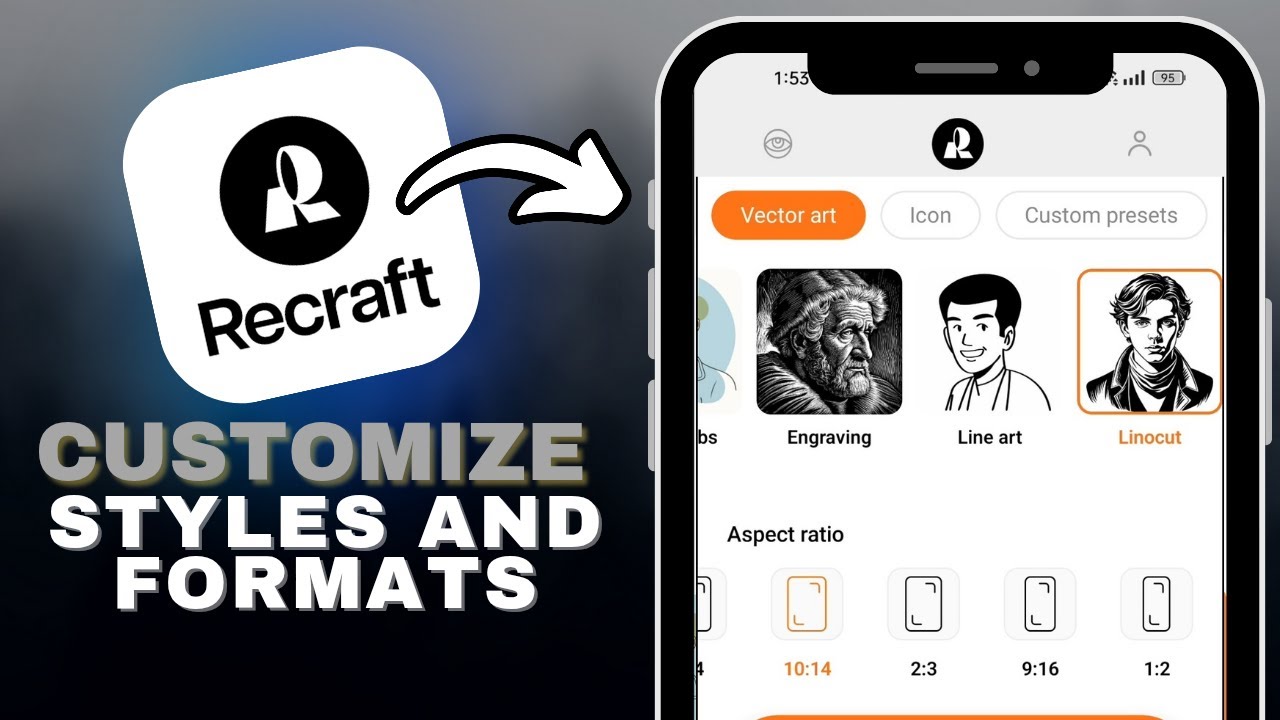 How to Customize Styles and Formats in Recraft AI in SECONDS!