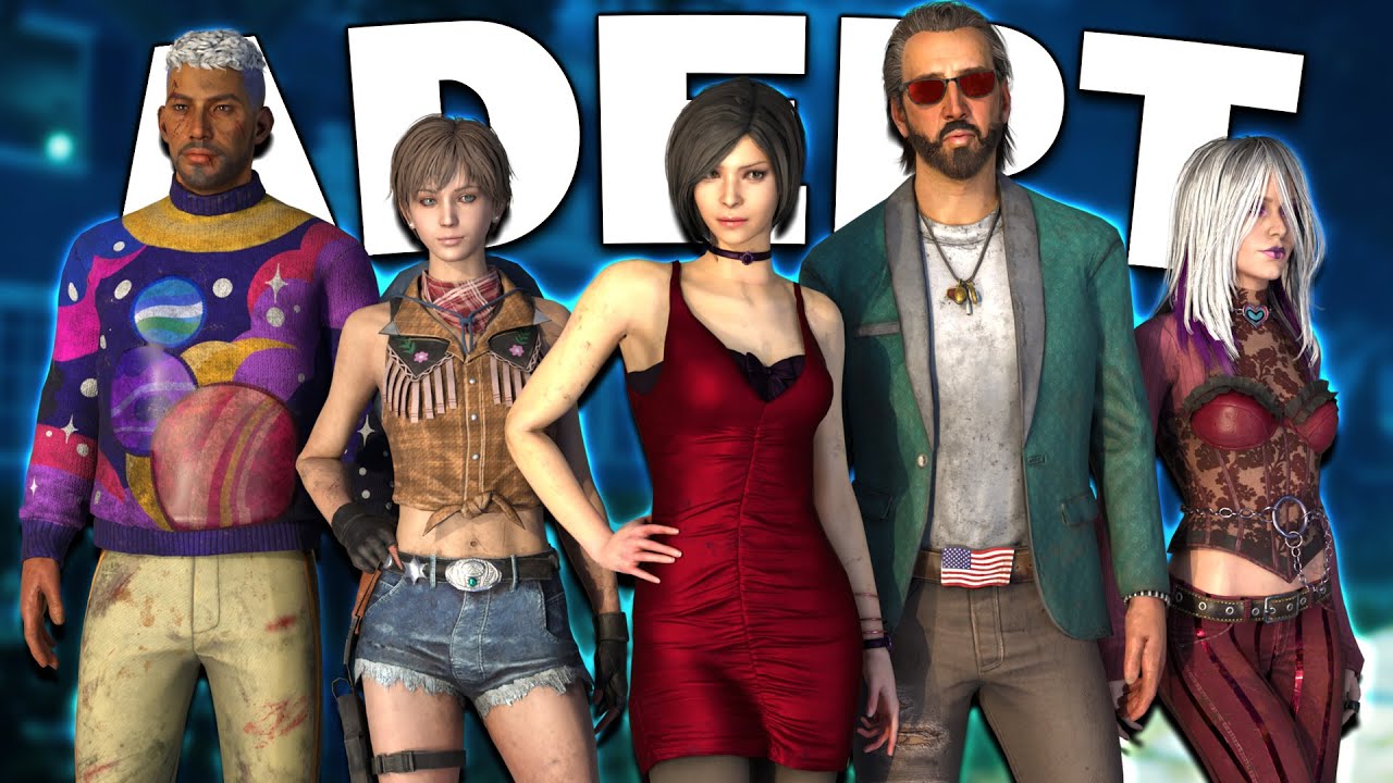 Я выполнил ВСЕ достижения Survivor Adept в Dbd