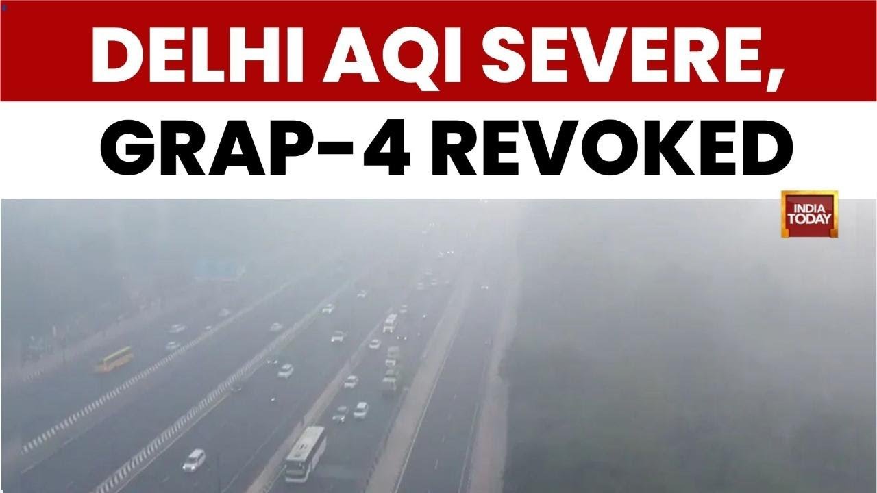 Delhi Pollution: Severe AQI and Dense Fog Days After GRAP-4 Revoked | India Today