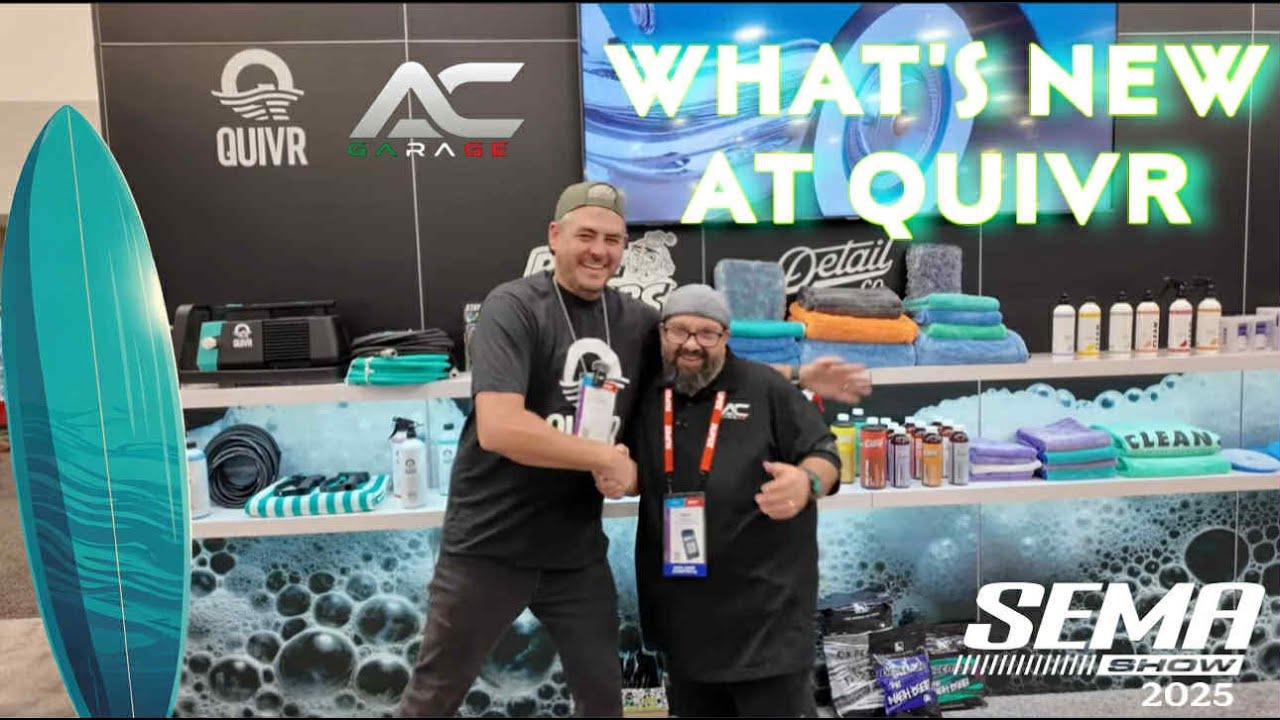 What's NEW at Quivr!! My interview with Josh V | SEMA 2025 | Adamo's Garage