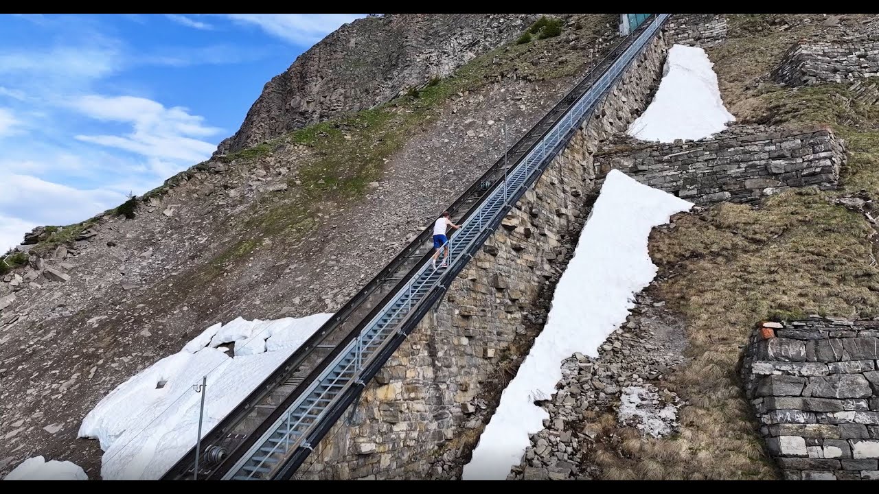 21. Niesen-Treppenlauf 2024 - Highlights auf der l&auml;ngsten Treppe der Welt (11'674 Stufen)!