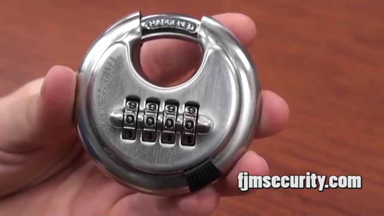 Combination Disc Padlock, Combination Discus Padlock