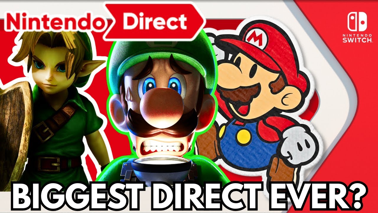Everything I Expect in the February Nintendo Direct (Zelda 40th, Paper Mario, Luigi's Mansion 4)