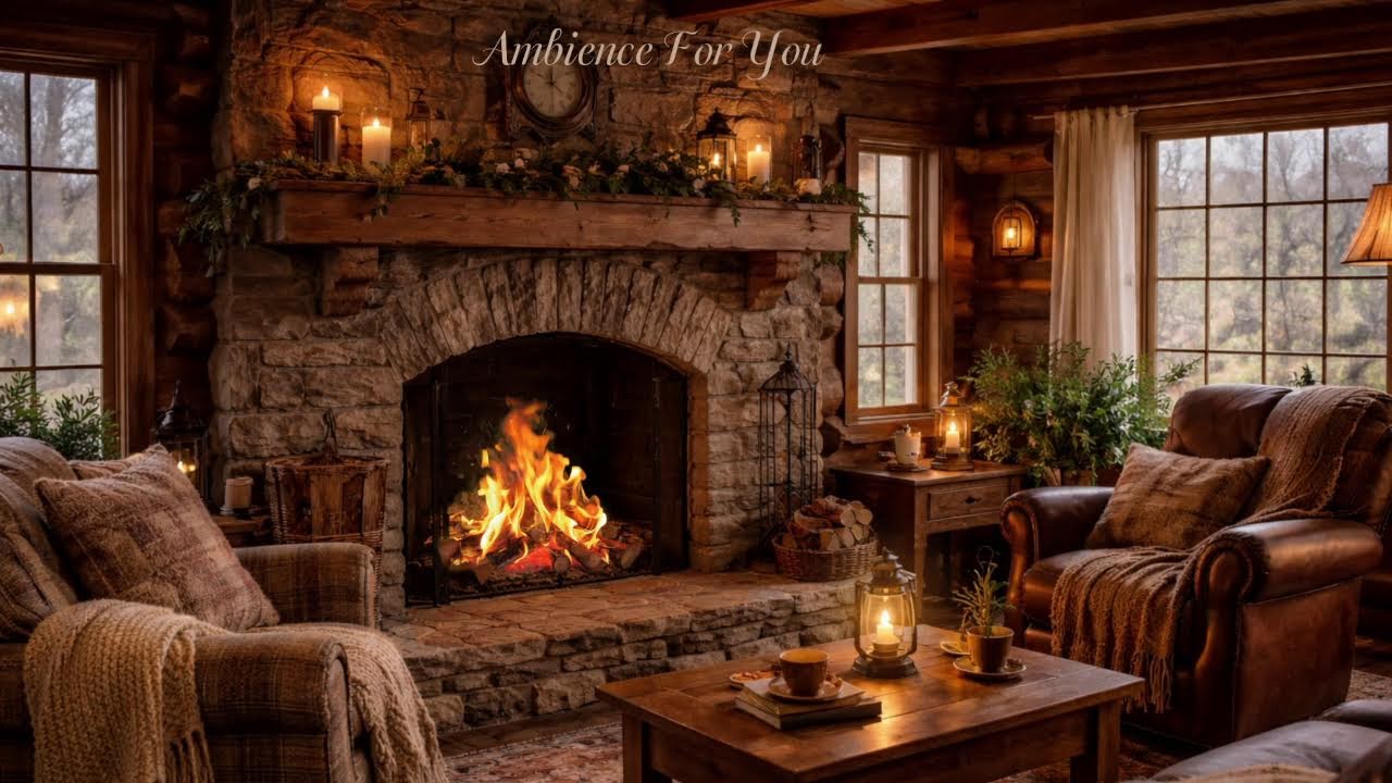 Cozy Cabin Ambience