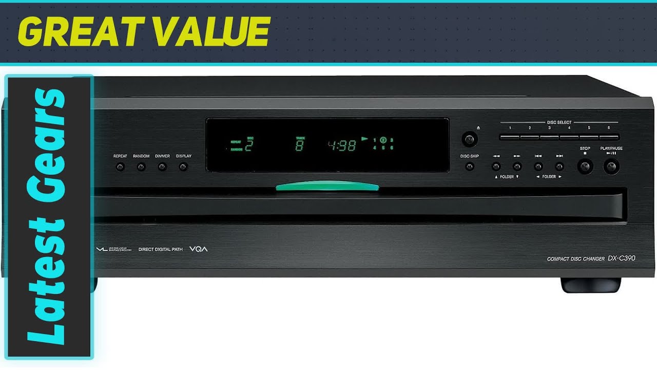 Раскрываем потенциал Onkyo DXC390: чудо-CD-чейнджера на 6 дисков