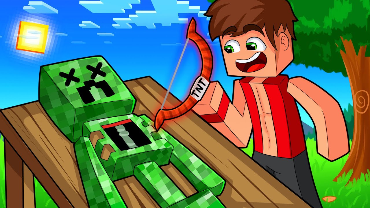 ماين كرافت بس كل الوحوش سكيلتون!😱 (وحوش جديده!)🔥 - Mobs are Skeletons