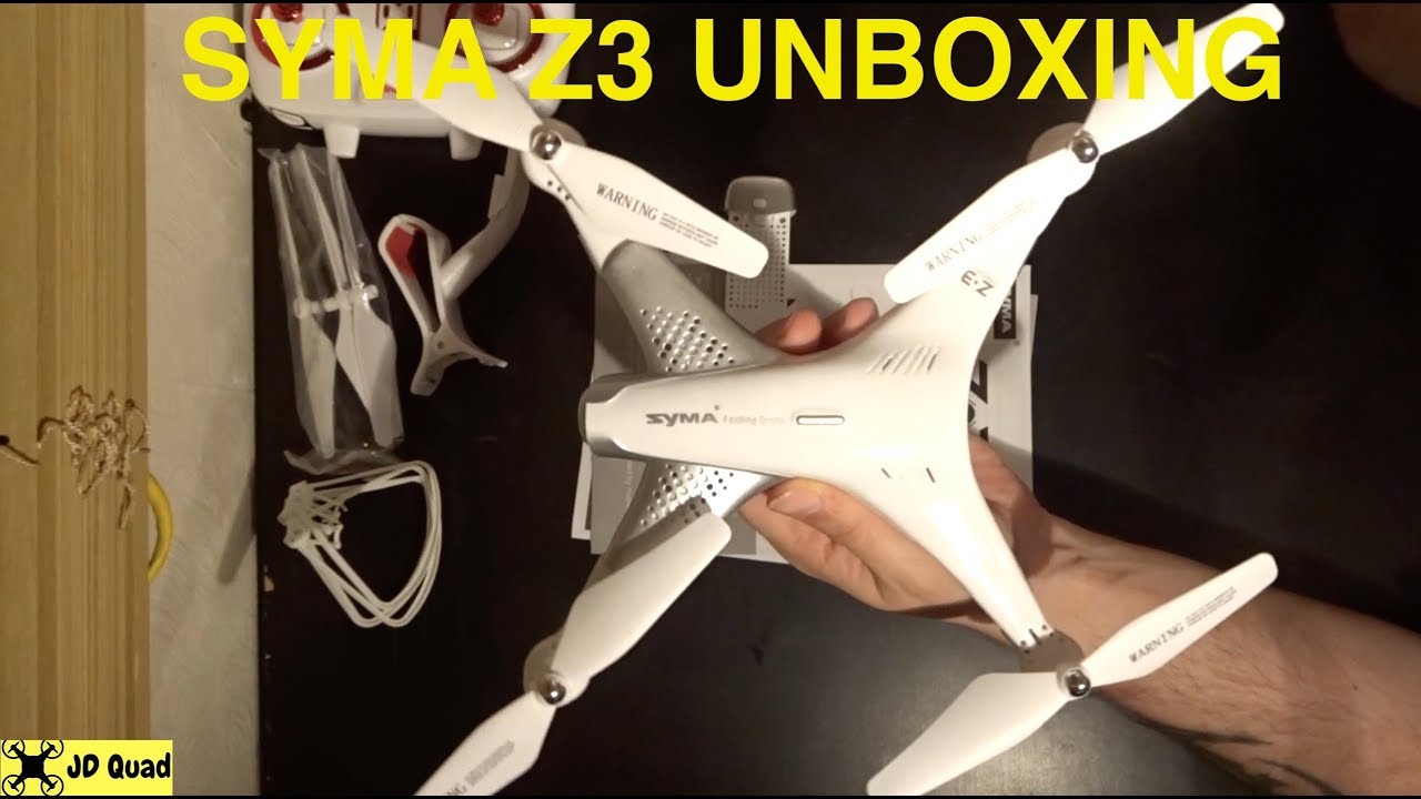 Syma Z3 Optical Flow Quadcopter Unboxing & Overview Video