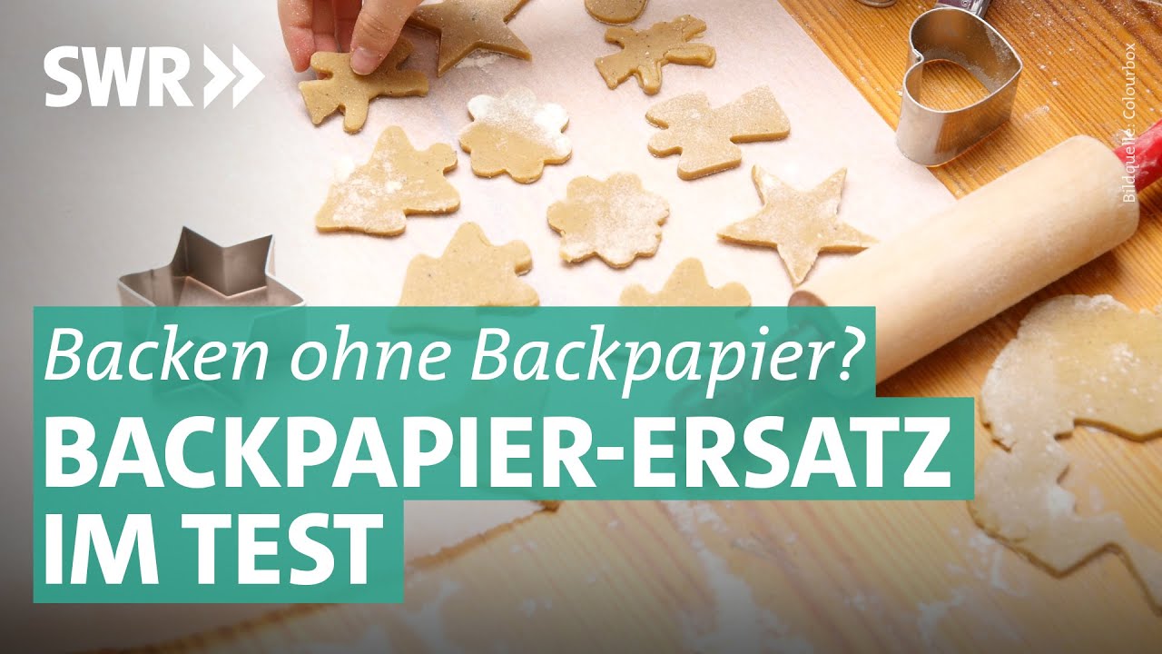 Backen mit weniger M&uuml;ll &ndash; was taugen Backpapier-Alternativen? | Marktcheck SWR