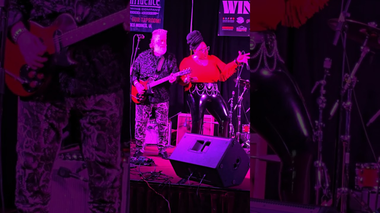 Chambers DesLauriers at the Winter Blues Fest in Des Moines, Iowa ~ 2/14/2026