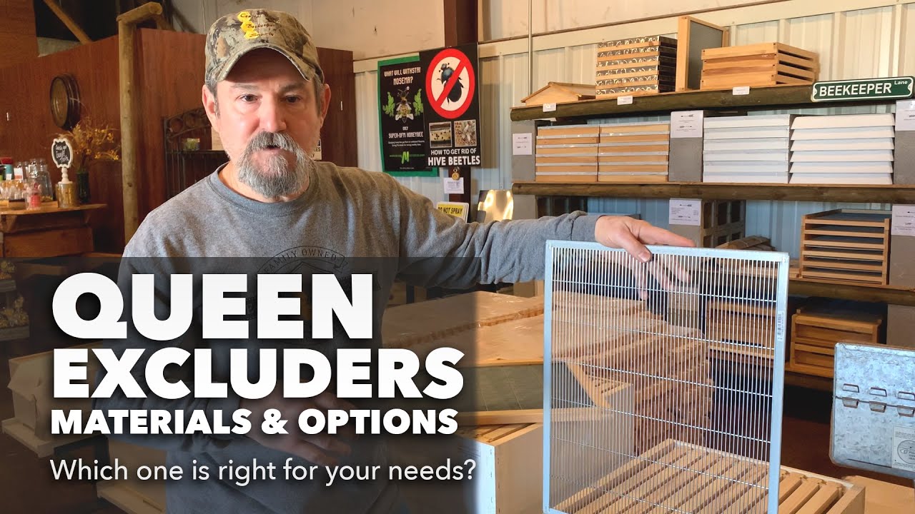 Queen Excluders - Materials and Options | Which one is right for my needs? [Advice from a Beekeeper]