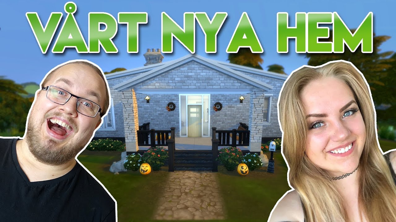 Vårt IRL hem i Sims 4🏡💕