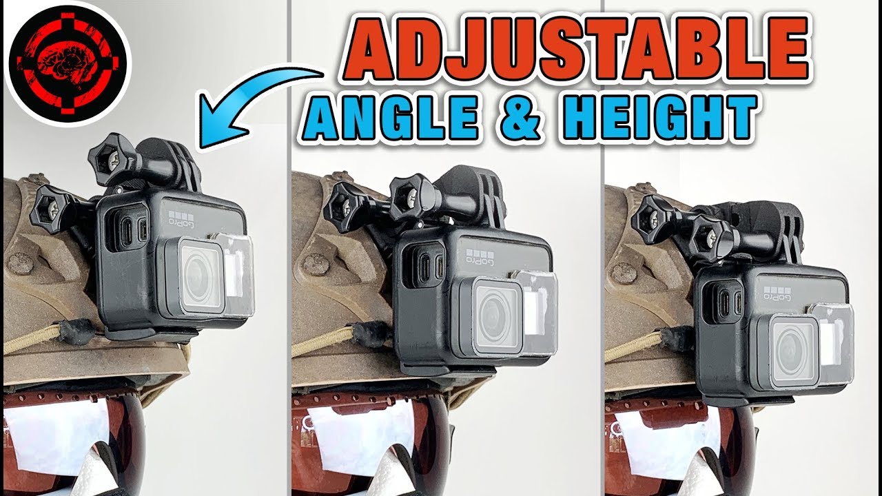 NEW Adjustable GoPro Helmet Mount (NVG Shroud)