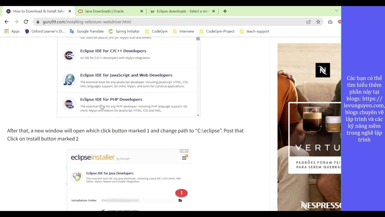 02. Hướng dẫn cài đặt Selenium