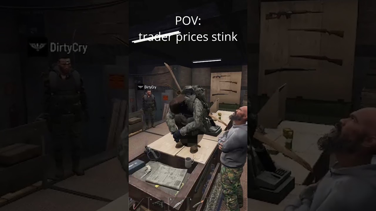 POV: Trader prices stink!  #scum