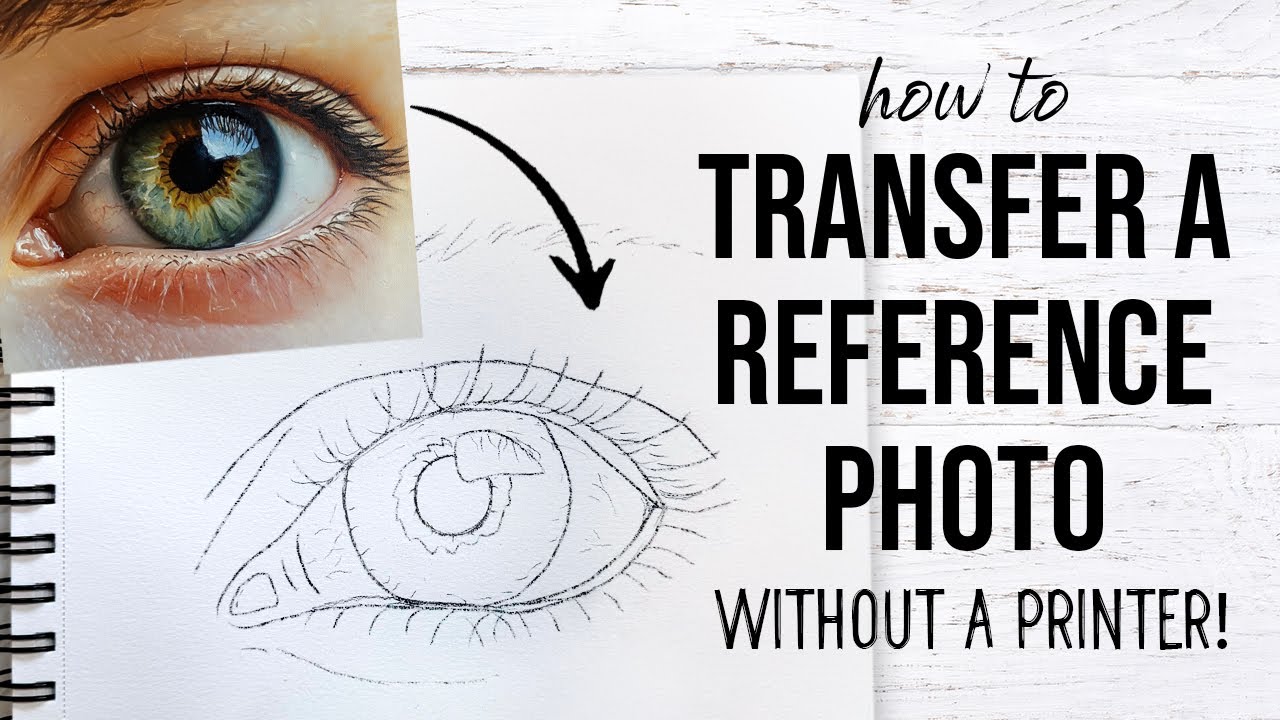 How to Transfer a Reference Photo to Canvas Without a Printer