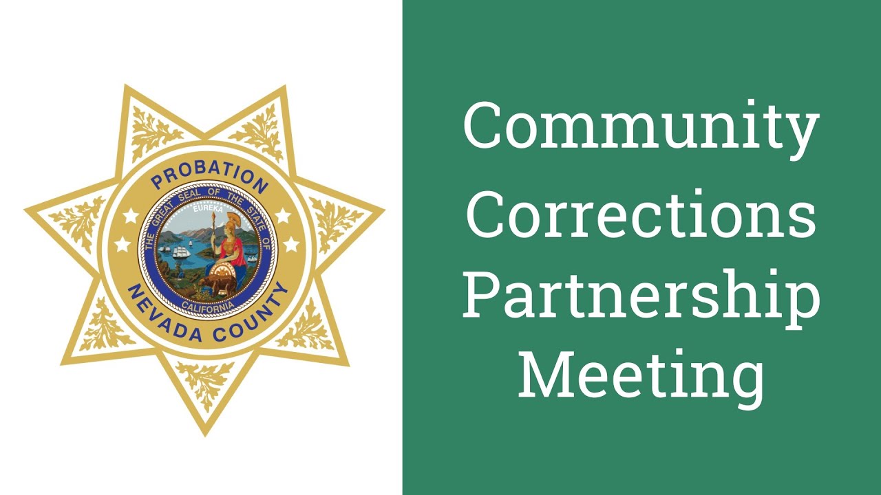 Community Corrections Partnership Meeting November 13, 2025