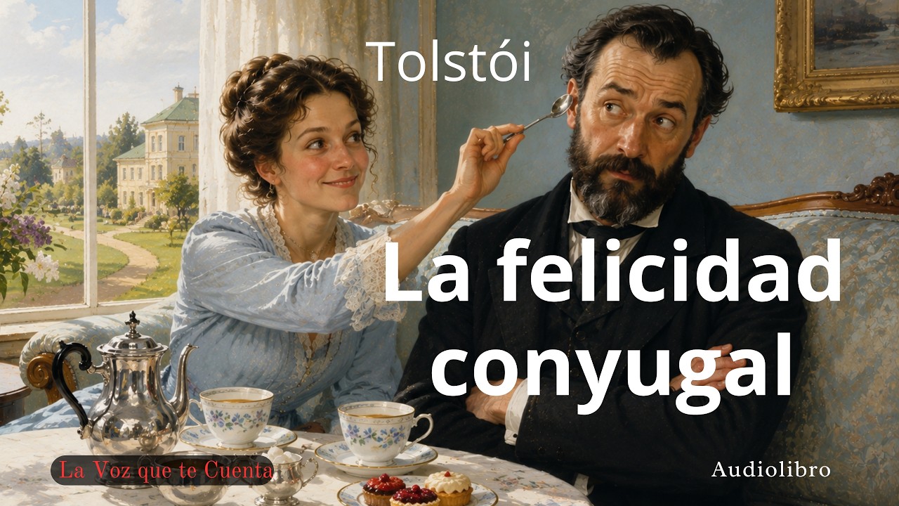 La felicidad conyugal – León Tolstói | Audiolibro completo en español | Voz humana real