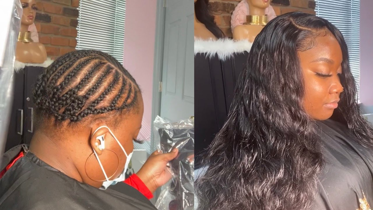 LACE CLOSURE SEW IN😱|SHE PURCHASED #UNICE HAIR