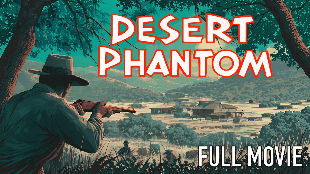 Desert Phantom (1936) | Full Western Mystery Film | Johnny Mack Brown Battles Deadly Sniper