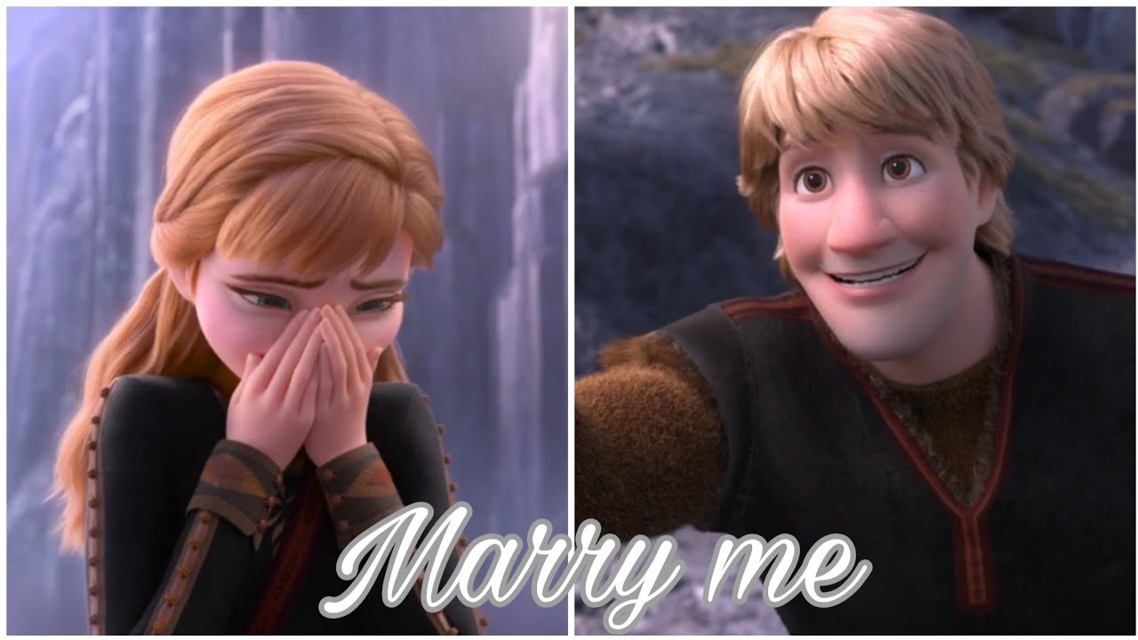 (FMV) Kristoff & Anna - Marry Me (Frozen MV)