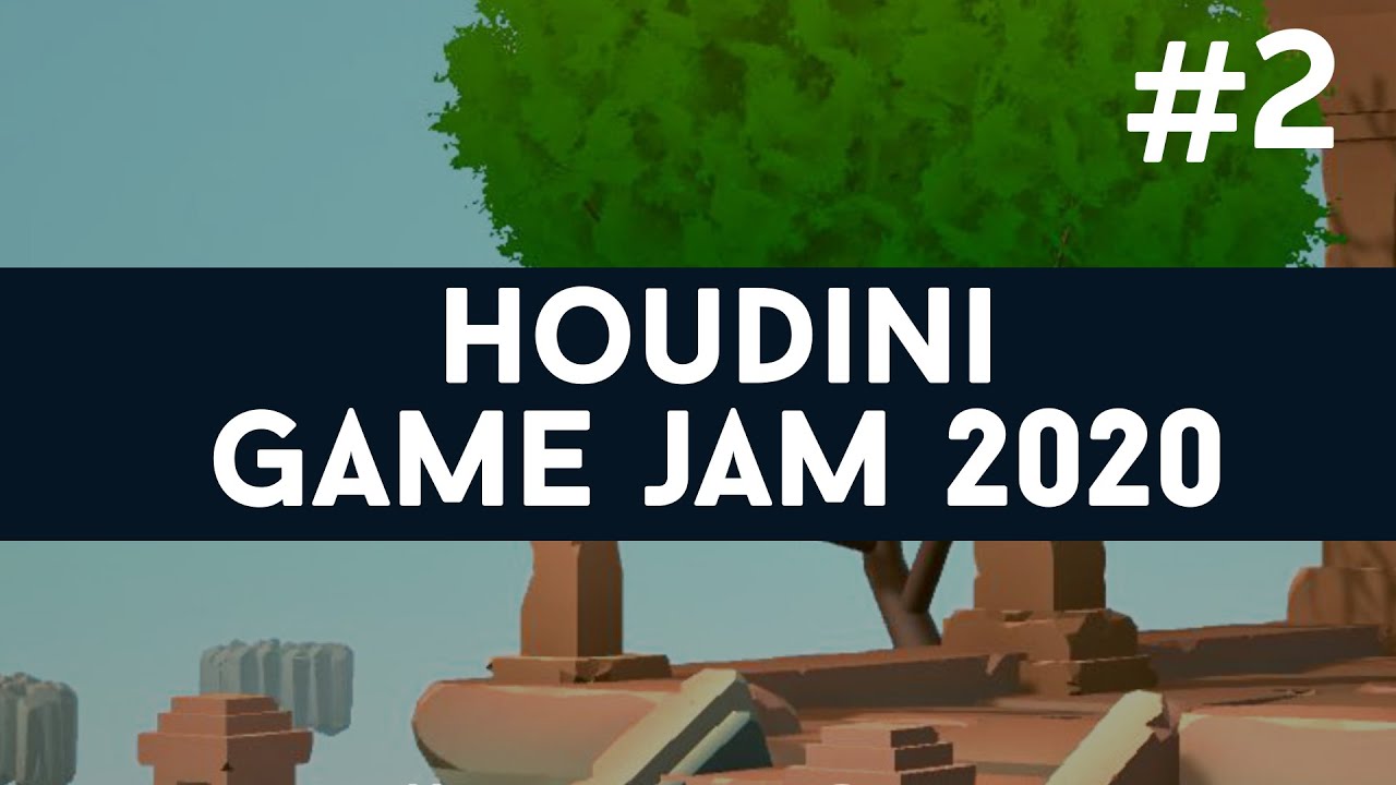 Houdini GameJam - #2 - Cavescape, Wispper