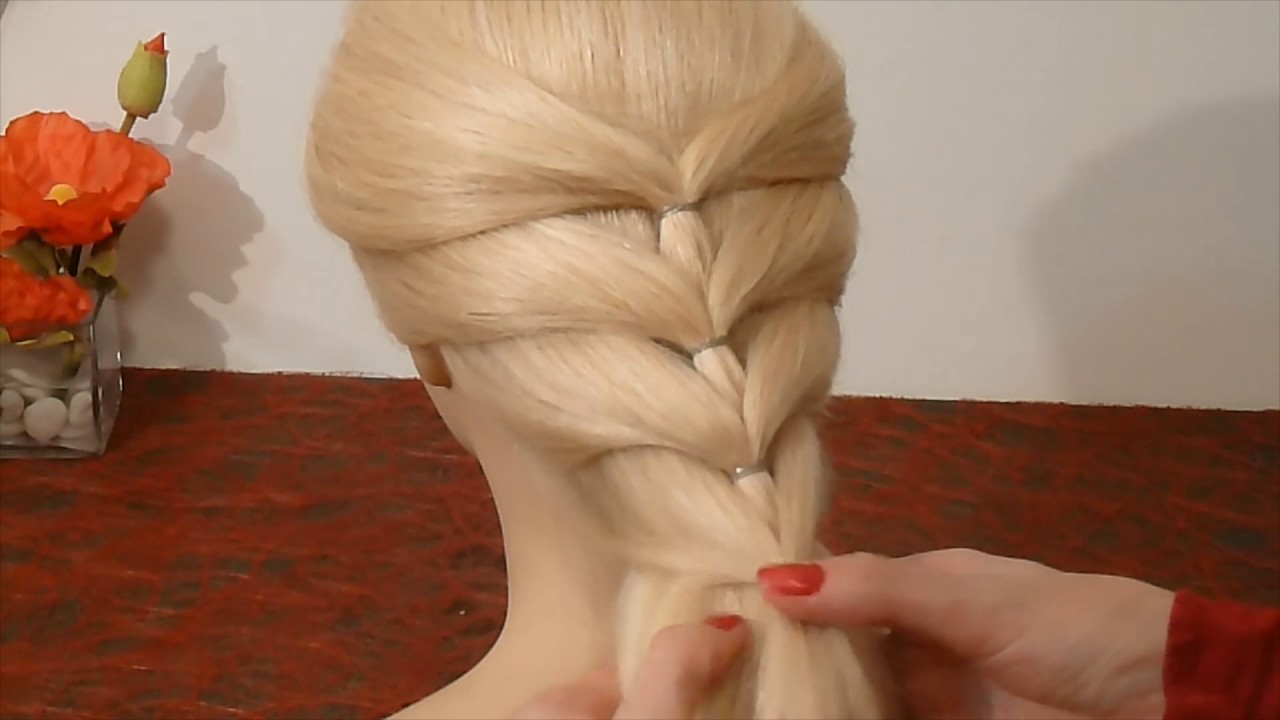 Back To School Hairstyles. SUPER Easy and Quick Braid Hairstyle. Penteados