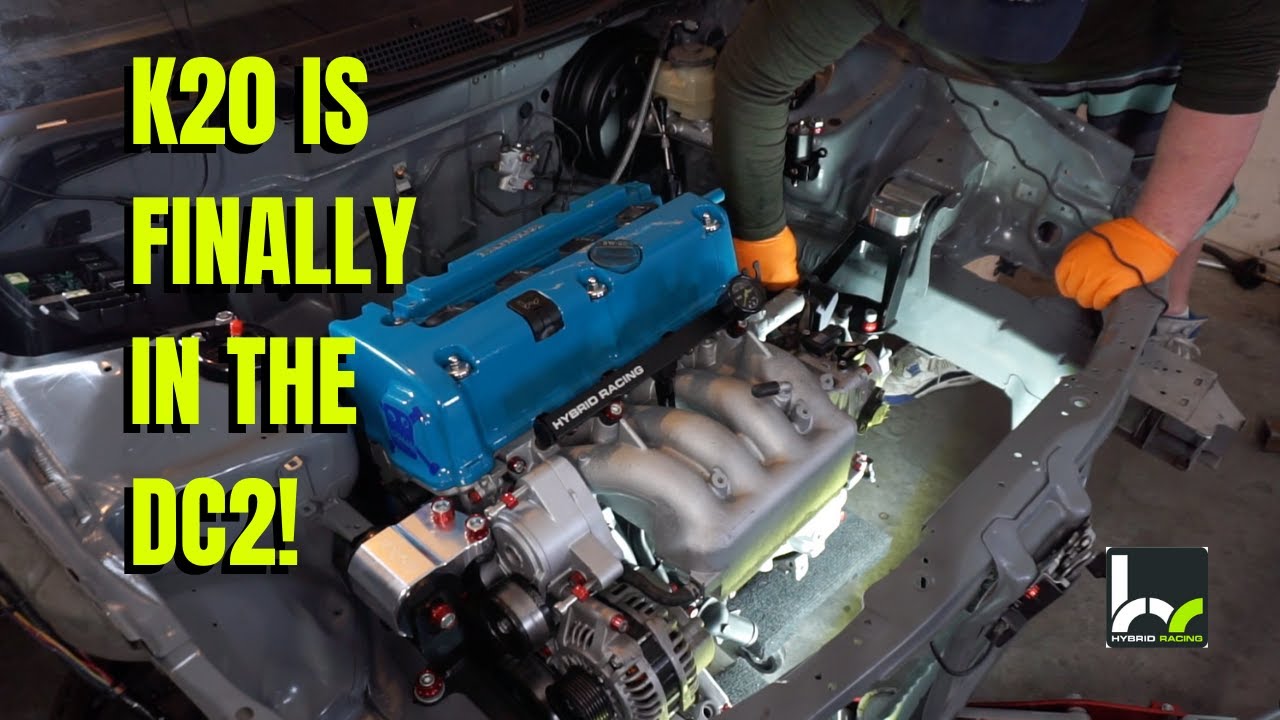 K20A2 SWAP IS IN THE DC2 INTEGRA!