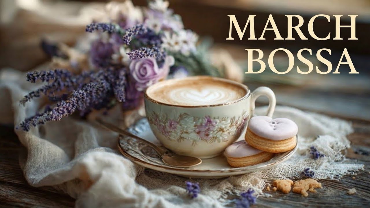Sunny March Bossa Nova ☕ Relaxing Café Jazz Music for Work & Study