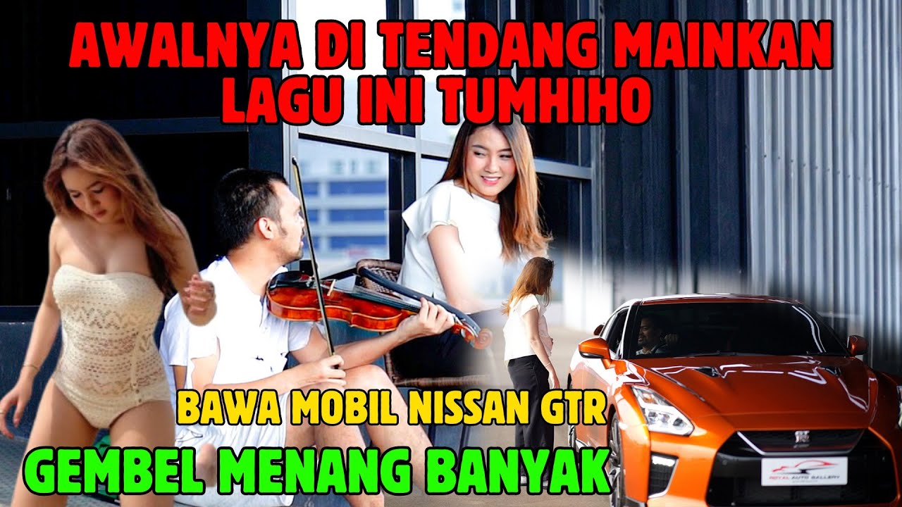 Awalnya Di Tendang Mainkan Lagu Tumhiho, Gembel ini menang Banyak