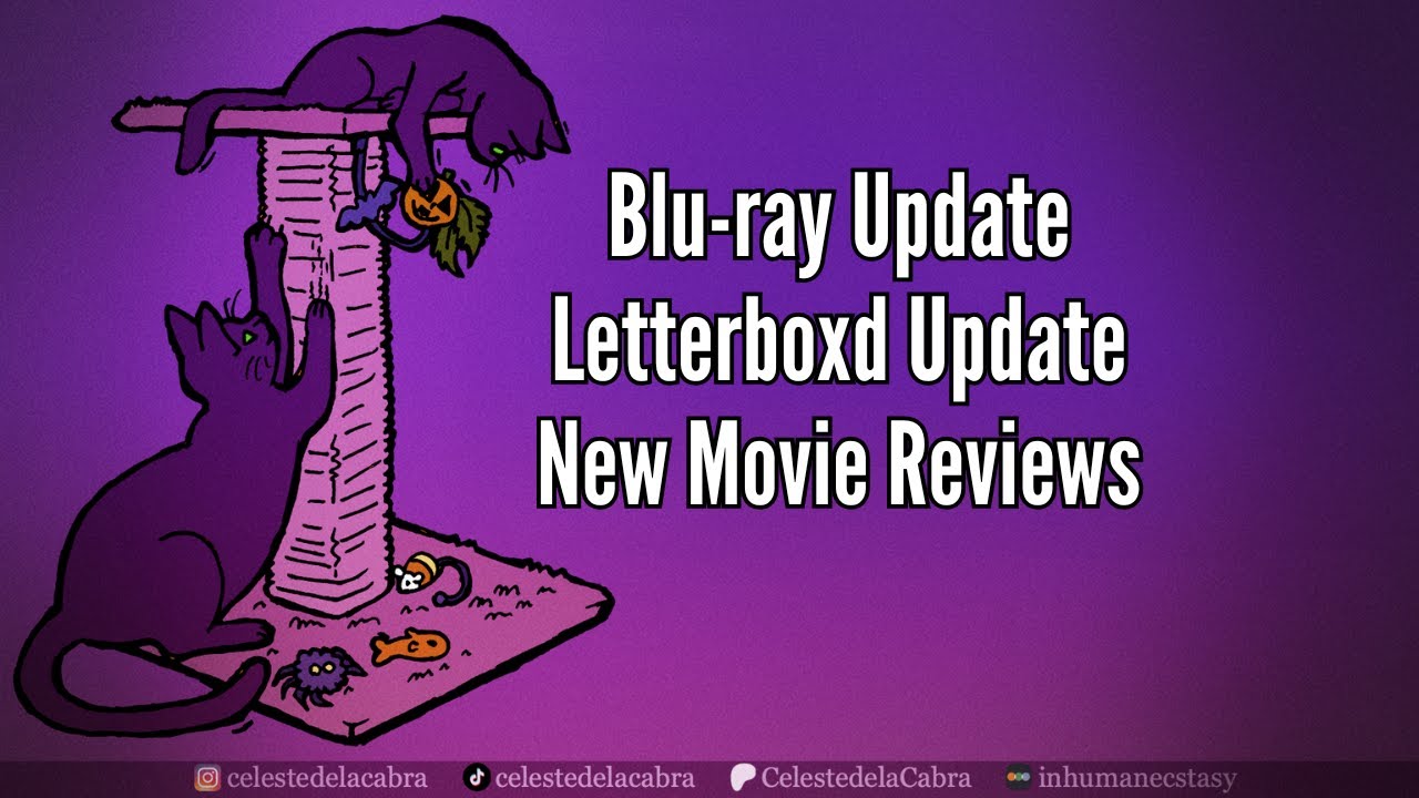 Blu-ray Collection and Letterboxd Updates! - LIVE!
