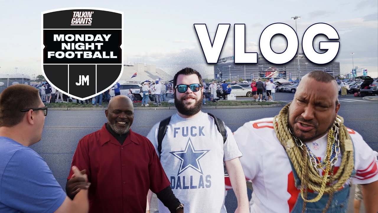 Giants Cowboys MNF Tailgate VLOG
