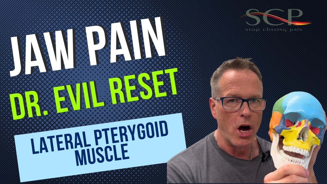 TMJ Pain (Lateral Pterygoid Muscle) Self Release
