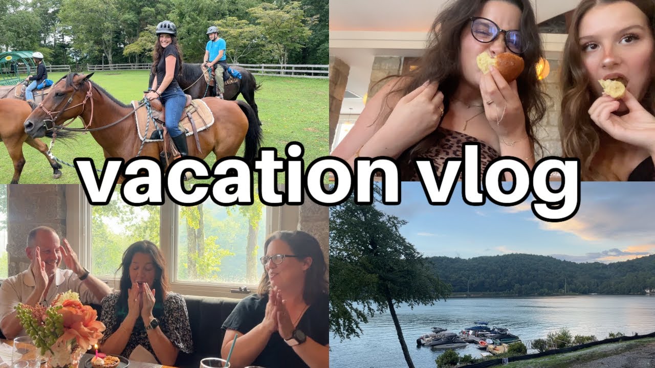 horseback riding and momma's birthday