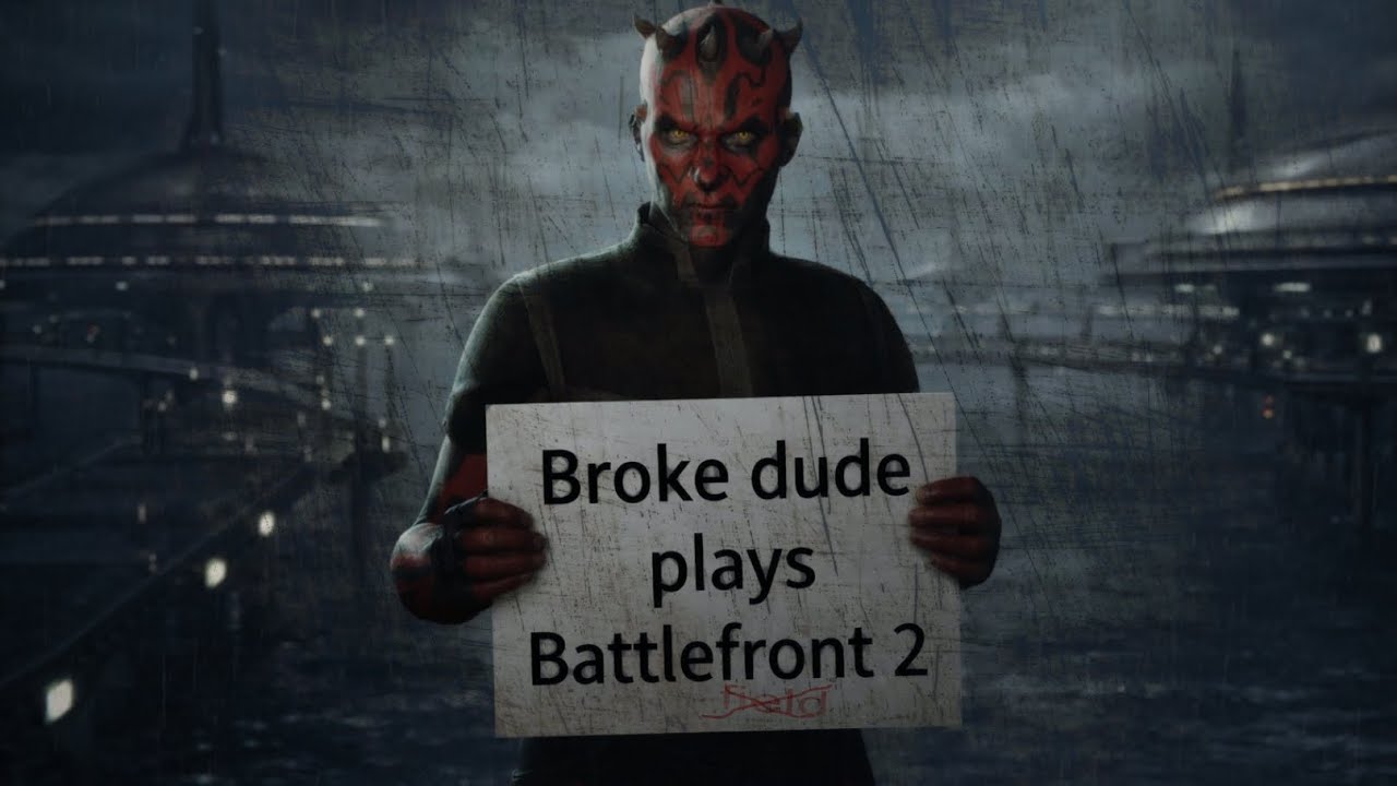 Broke dude plays Star Wars Battlefront 2 on his phone via xbox cloudgaming 