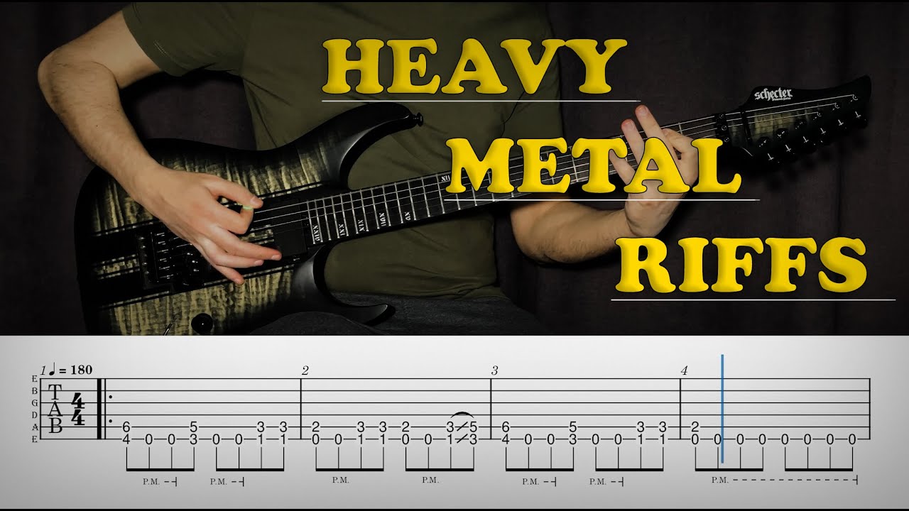 Top 15 Heavy Metal Guitar Riffs