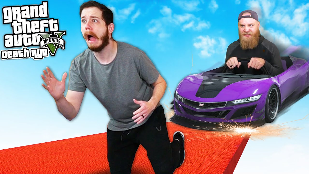 GTA 5 Cars VS Runners Death Run!