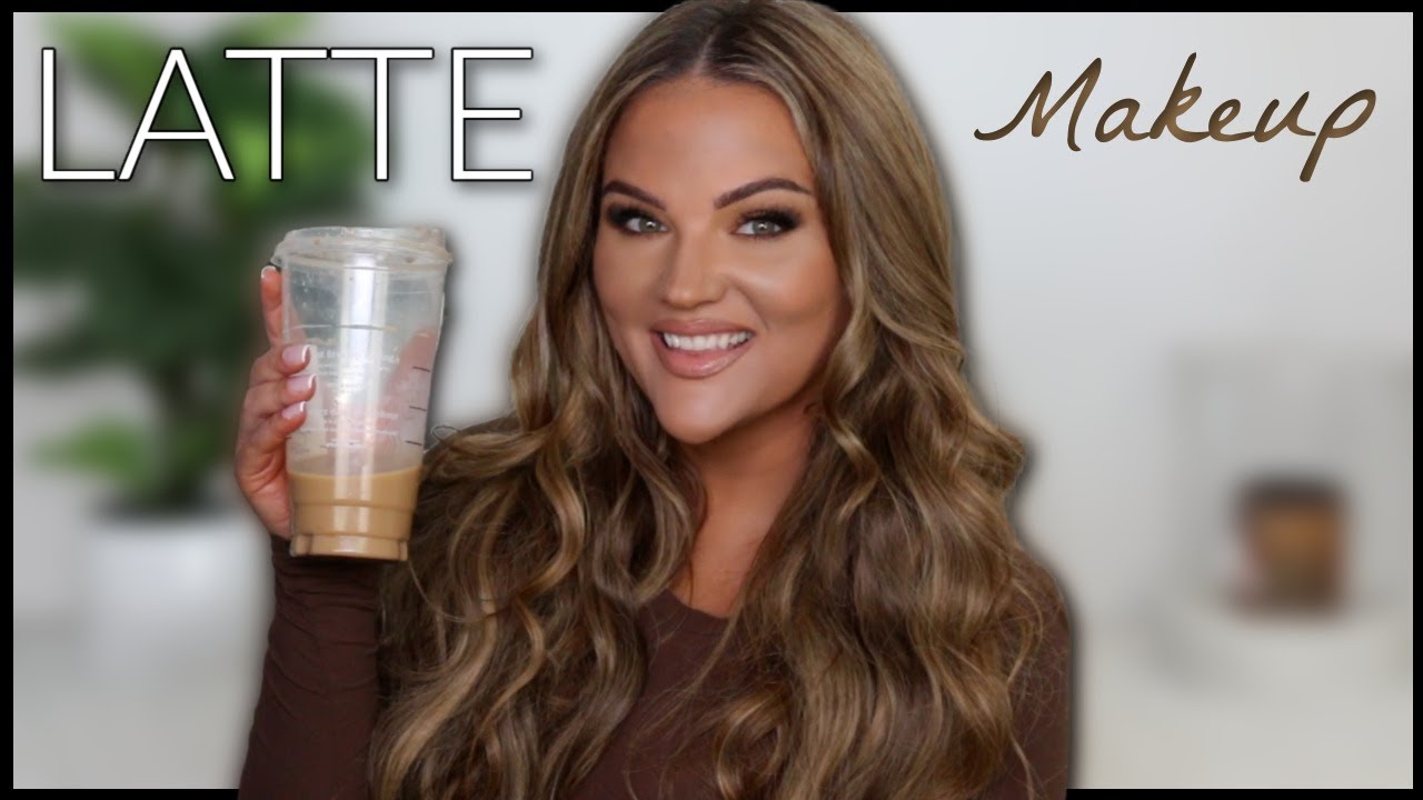 FULL FACE LATTE MAKEUP! ☕️ + GO-TO PRODUCTS!