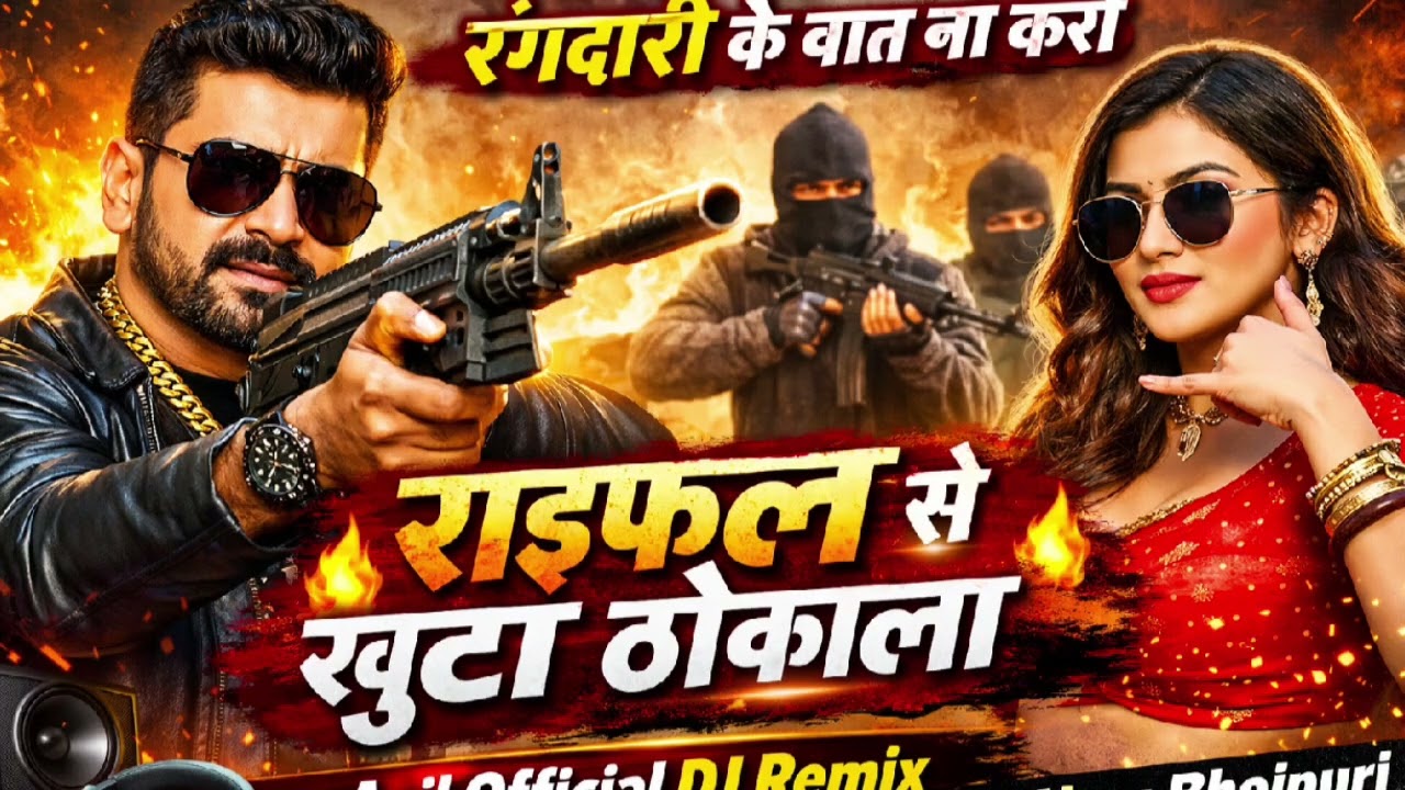 रंगदारी के बात ना करो | राइफल से खुटा ठोकाला | Anil Official DJ Remix | New Bhojpuri Song 2026
