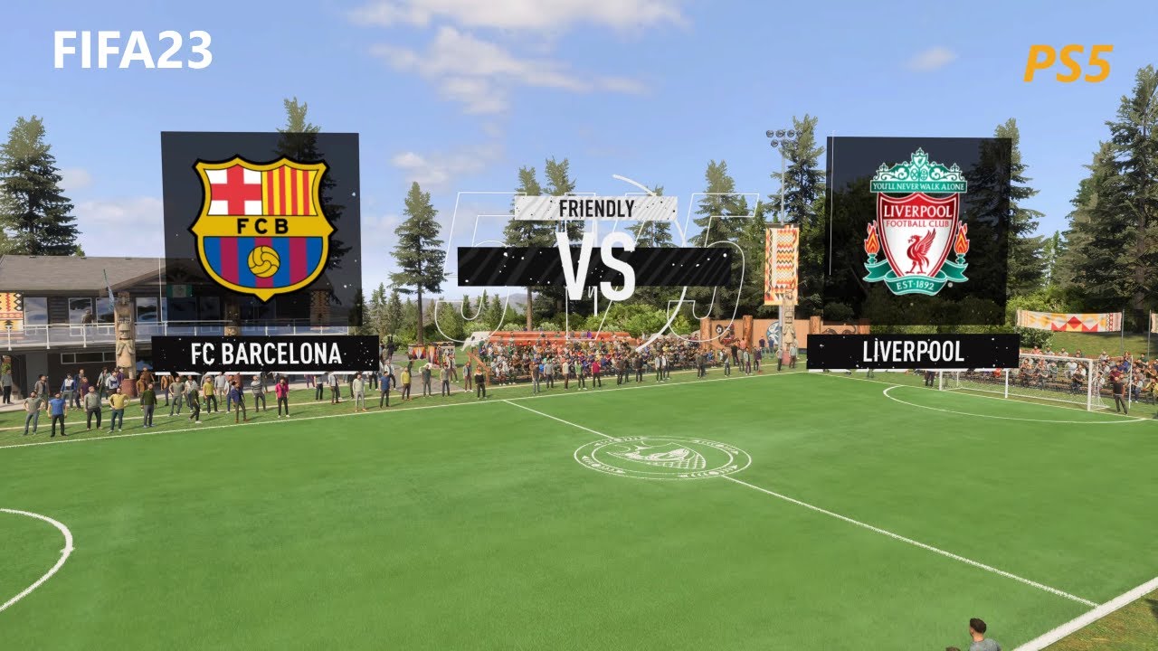 FIFA 23 Volta - Barcelona vs Liverpool | PS5 gameplay [4K]