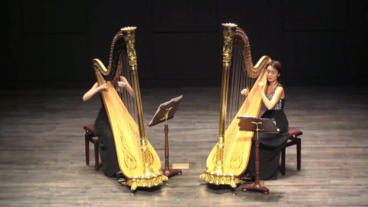 梁祝豎琴二重奏  Butterfly Lovers by Symmetry Duo