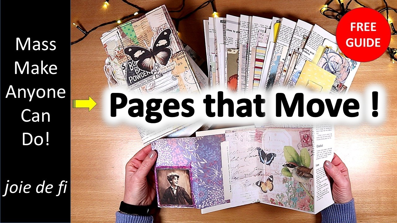 KINETIC JOURNAL PAGES 😁 EASY Mass Make Pull Outs ANYONE Can Do ✅