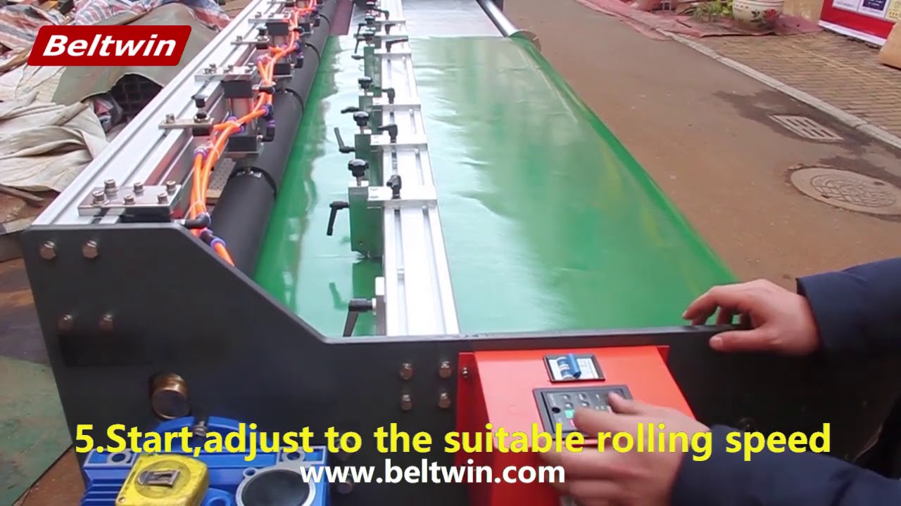Beltwin PVC/PU Belt Slitter Without Winders/Conveyor belt Cutting Machine