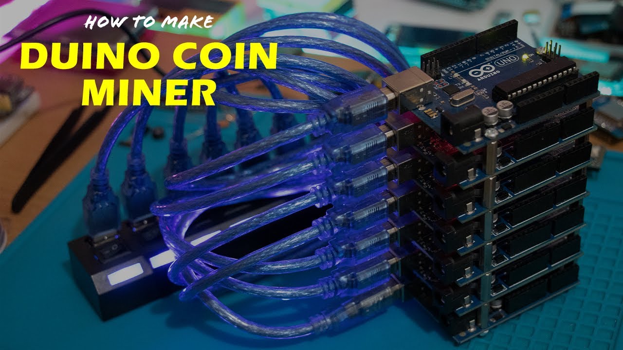 Как майнить криптовалюту с помощью Arduino | DuinoCoin
